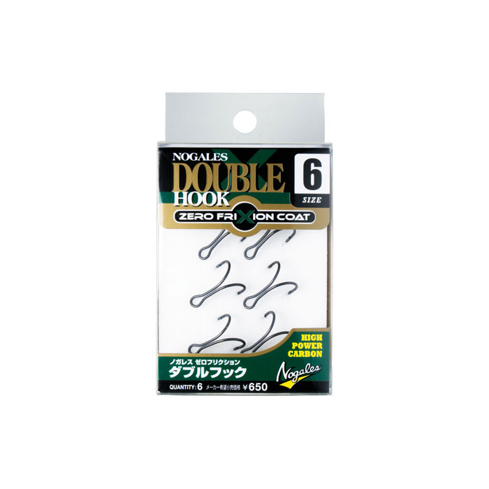 ノガレス ゼロフリクション ダブルフック 10 Nogales バス ソルトのルアーフィッシング通販ショップ Backlash バックラッシュ Japanese Fishing Tackle ルアー 釣具通販