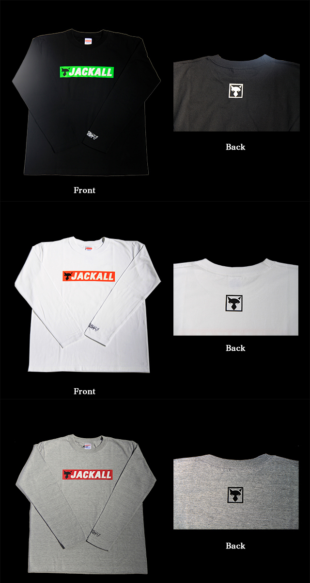 ジャッカル オリジナルロンtシャツ タイプ1 Jackall Original Long Tee バス ソルトのルアーフィッシング通販ショップ Backlash バックラッシュ Japanese Fishing Tackle ルアー 釣具通販