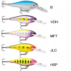 【全12色】ラパラ　シャッドラップ　SR8　RAPALA　