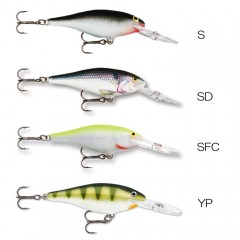 【全8色】ラパラ　シャッドラップ　SR7　【2】RAPALA　