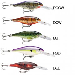 【全12色】ラパラ　シャッドラップ　SR5　RAPALA　