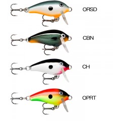 【全4色】ラパラ　ミニファットラップ　シンキング　RAPALA MINI FAT RAP 