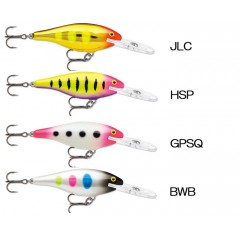 【全19色】ラパラ　シャッドラップ　SR7　RAPALA　