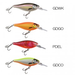 【全14色】ラパラ　シャッドラップエリート　SRE75　RaPaLa