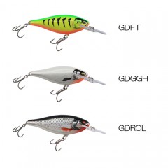 【全14色】ラパラ　シャッドラップエリート　SRE75　RaPaLa