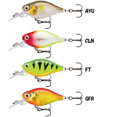 【全8色】ラパラ　Xライトクランク　ミッドランナー　FNCM3　RaPaLa