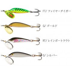 ブルーフォックス　ビブラックスミノースピン　5g　BLUE FOX　VIBRAX MINNOW SPIN　