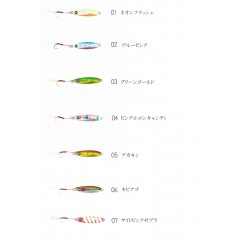 アブ ガルシア　マイクロジグフラット　2g　　Abu Garcia 