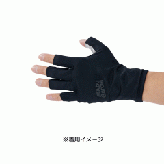 Abu　Sunblock palmless gloves