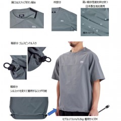 ☆【全3色】アブガルシア　ウォーターレジスタント フィッシングショートスリーブTシャツ　Abu Garcia　