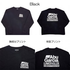 ☆【全2色】アブ×ランカーキラー　ビッグロングスリーブTシャツ　Abu Garcia×Lunker Killer