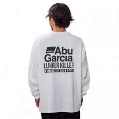 ☆【全2色】アブ×ランカーキラー　ビッグロングスリーブTシャツ　Abu Garcia×Lunker Killer