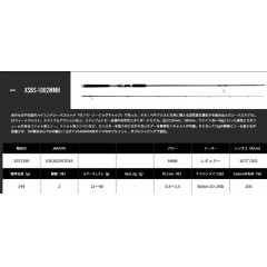 アブ ガルシア　ソルティーステージ プロトタイプ シーバス　XSBS-1002MMH　Abu Garcia　Salty Stage Prototype　