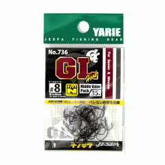 Yarie GL Hook No.736 35 pieces