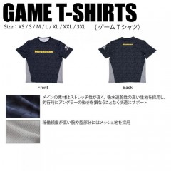 Megabass GAME T-SHIRTS (Game T-shirt) BLACK