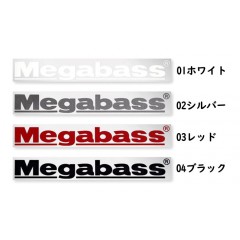 メガバス　カッティングステッカー　20cm　Megabass