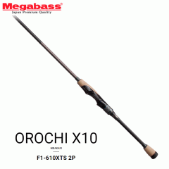 Megabass Destroyer Orochi X10 F1-610XTS 2-piece model