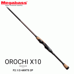 Megabass Destroyer Orochi X10 F2.1/2-68XTS 2-piece model