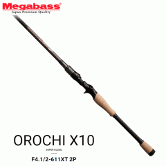 Megabass Destroyer Orochi X10 F4.1/2-611XT 2-piece model