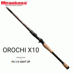 Megabass Destroyer Orochi X10 F6.1/2-66XT 2-piece model