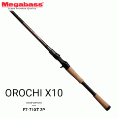 Megabass Destroyer Orochi X10 F7-71XT 2-piece model