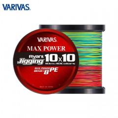 VARIVAS Avani Jigging 10×10 Max Power PE X8 300M No. 10