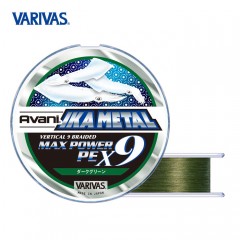 VARIVAS Avani Ika Metal Max Power PE X9 Dark Green 200m