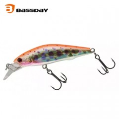 【全17色】バスデイ　シュガーミノーボトムトゥイッチャー　50ES　Bassday SUGAR MINNOW