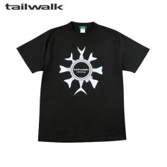 テイルウォーク	ヘビーウエイトTシャツ BK　tail walk  HEAVY WEIGHT T SHIRT