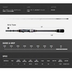 テイルウォーク	アウトバック NS705MH	　tail walk  OUTBACK