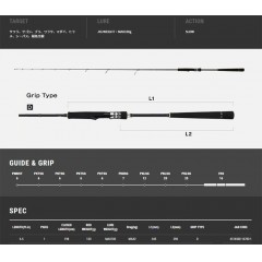 tailwalk　JIGFORCE SSD　S651-LJ