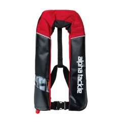 アルファタックル	ライフジャケット ショルダータイプ 02 BK/RD　alphatackle LIFE JACKET