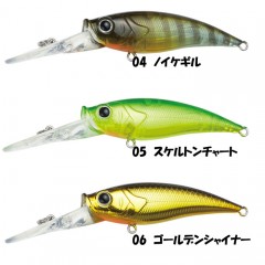 アルファタックル　クレイジー シャッド　59SF/SR　alpha tackle　CRAZEE SHAD　