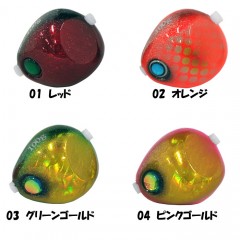 アルファタックル　クレイジー タイラバヘッド　60g　alpha tackle　CRAZEE TAI RUBBER HEAD　