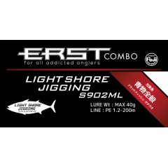 alpha tackle ERSTcombo LIGHT SHORE JIGGING S902ML