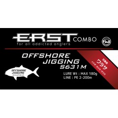 alpha tackle ERSTcombo OFFSHORE JIGGING S631M