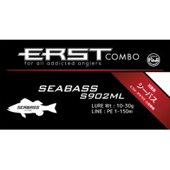 alpha tackle ERSTcombo SEABASS S902ML