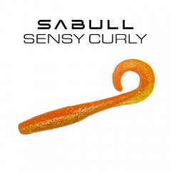 [Total 8 colors] Jackal Sable Sensy Curly 4inch (Flatfish Worm)