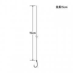 ☆がまかつ     FR226 ナノ船カレイ仕掛用 替え鈎 糸付 15cm