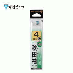 ☆がまかつ　秋田袖 青 糸付