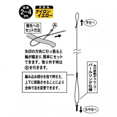 Gamakatsu KJ102 Mountain stream adjustable ceiling thread mechanism 2 (spool specification)