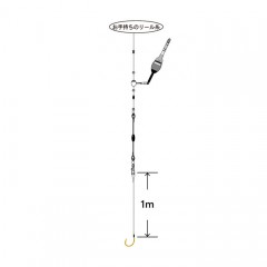 Gamakatsu KT014 Easy offshore fishing mechanism