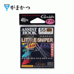 Gamakatsu Assist Hook Little Sniper Double Keimura/Rainbow