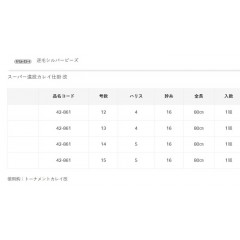 がまかつ　スーパー遠投カレイ仕掛 改　逆毛シルバービーズ　Gamakatsu　