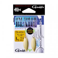 Gamakatsu 19-385 One Touch Blade for Treble Willow Gold