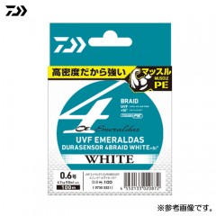 Daiwa UVF Emeraldas Dura Sensor×4 White + Si2 No. 0.5-150m