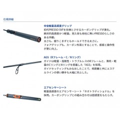 DAIWA PRESSO LTD AGS 58L