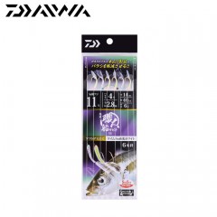 ダイワ    快適職人船サビキSS  6本14cm ケイムラ＆夜光ホワイト    DAIWA