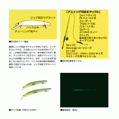 【全8色】ダイワ　アユイングミノー110SF