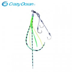 ☆【全6色】クレイジーオーシャン　カチッとタイラバ　完成ユニット　Crazy Ocean　